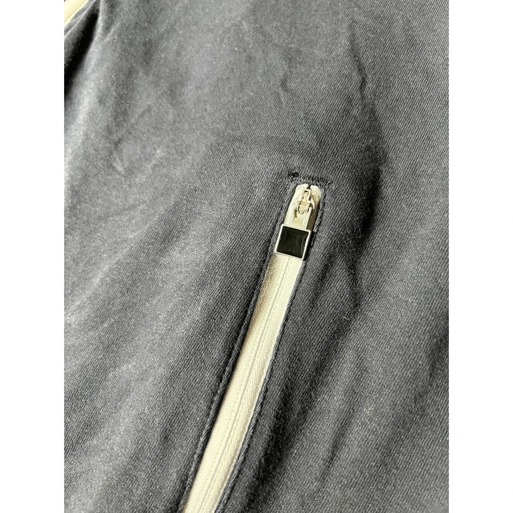 Nike The Athletic Dept Women's Full Zip Short Sleeve Hoodie Pockets Large